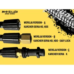 Wąż do mycia wnętrza ram do myjek Kärcher seria K – WERSJA C